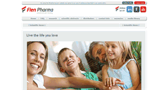 Desktop Screenshot of flenpharma.com
